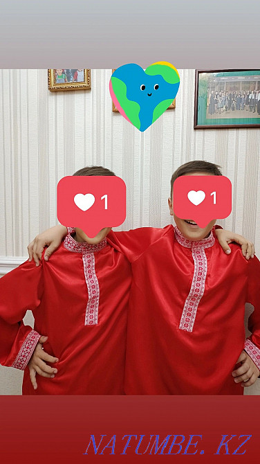 Russian folk costume for a boy Atyrau - photo 1