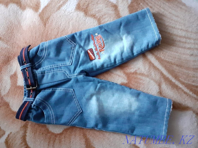 Балаларға арналған жылы күртеше мен жылы джинсы сатылады  Қостанай  - изображение 2