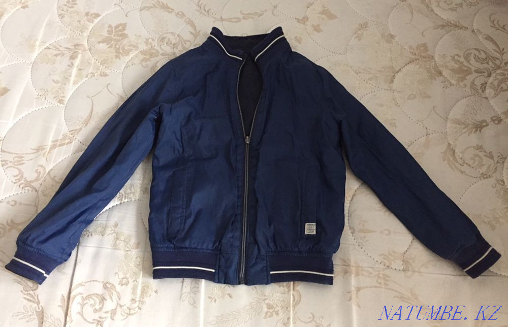 Reversible windbreaker jacket ZARA boys for 9 years/140cm. Selling urgently. Almaty - photo 3