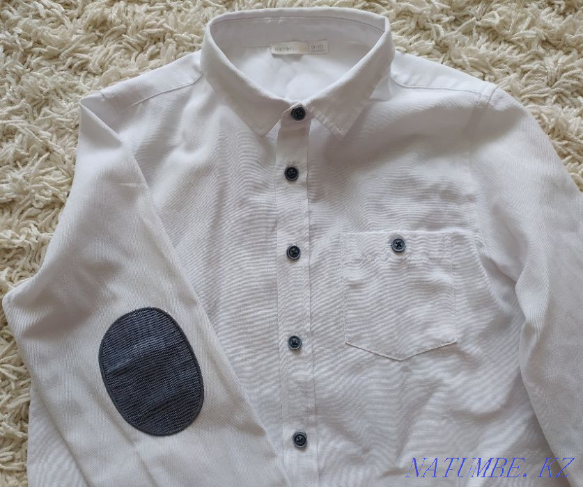 Рубашка на мальчика 7-10 лет Рудный - изображение 1