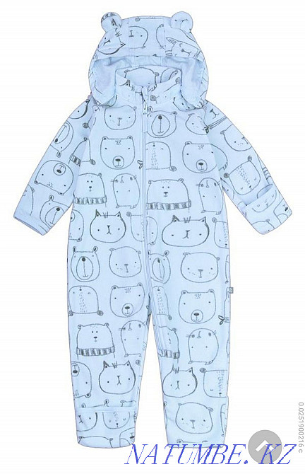 Комбинезон для мальчика флисовый демисезонный осень весна Crockid 74 с Алматы - изображение 2