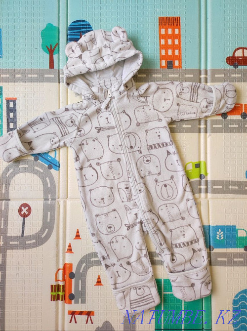 Комбинезон для мальчика флисовый демисезонный осень весна Crockid 74 с Алматы - изображение 3