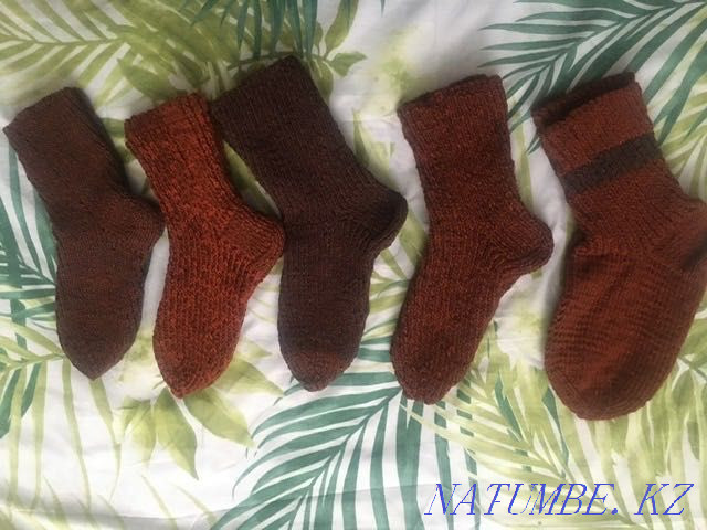 Продам носки вязанные Павлодар - изображение 1