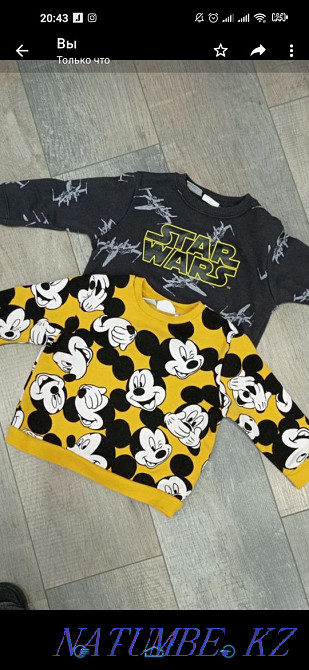 Детские свитшоты от Zara Актау - изображение 1