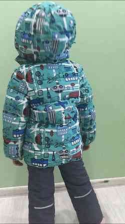 Зимние куртка и штаны для мальчика на 3-4 года Kiko в отличном состоян Астана