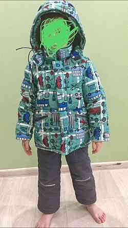 Зимние куртка и штаны для мальчика на 3-4 года Kiko в отличном состоян Астана