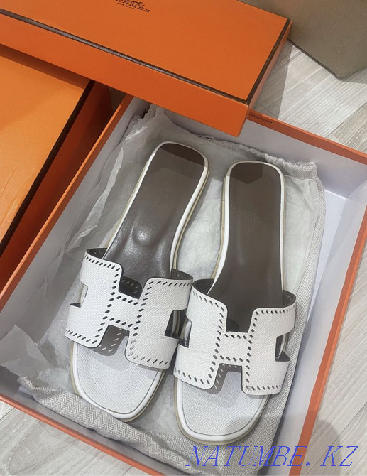 shoes hermes flip flops Almaty - photo 2