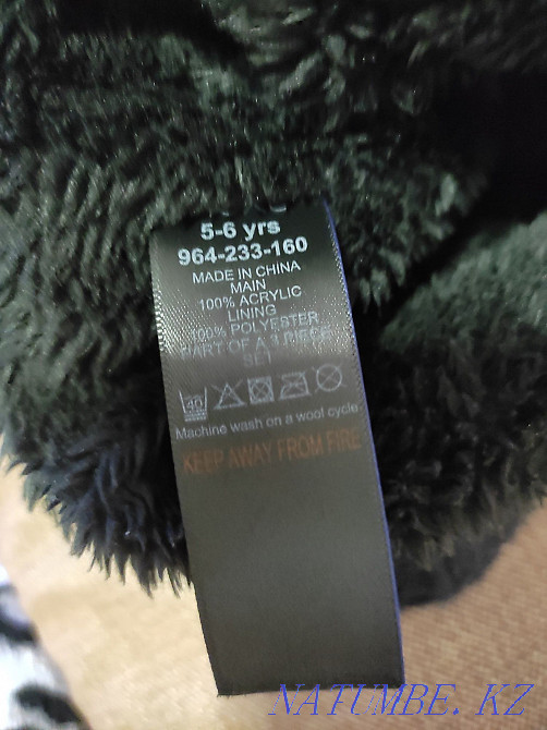 A set for a boy's hat, scarf, gloves firm brand Next Kostanay - photo 5