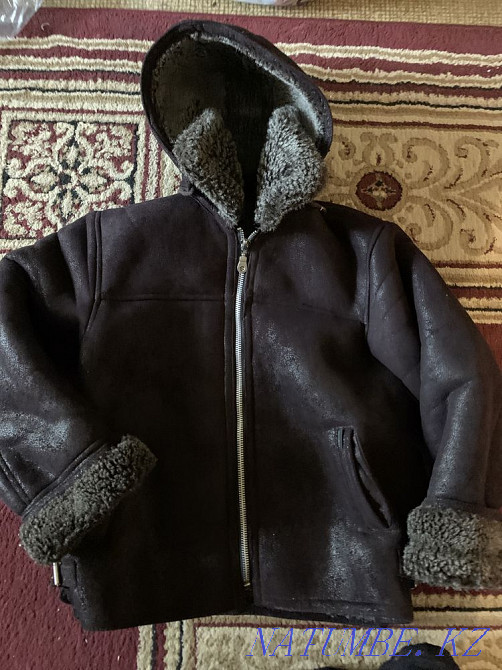 Sheepskin coat for boys 10-12 years old Shymkent - photo 2