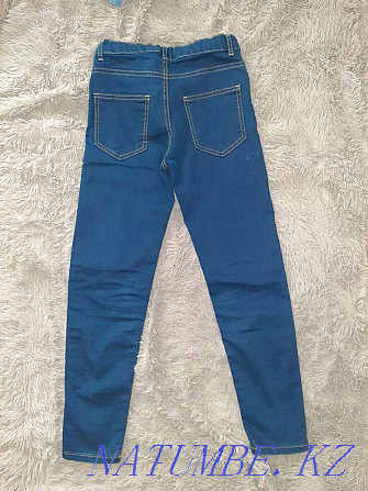 Jeans for a boy. Height up to 140cm. Bought for quarantine. Turkey Almaty - photo 1