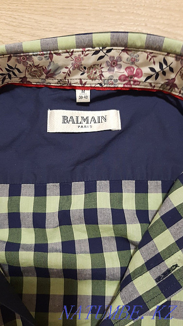 Balmain рубашка летняя Алматы - изображение 2