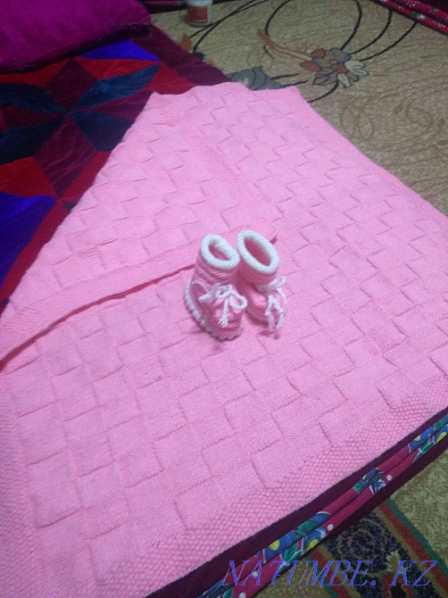 Продам вязаный плед Кызылорда - изображение 3