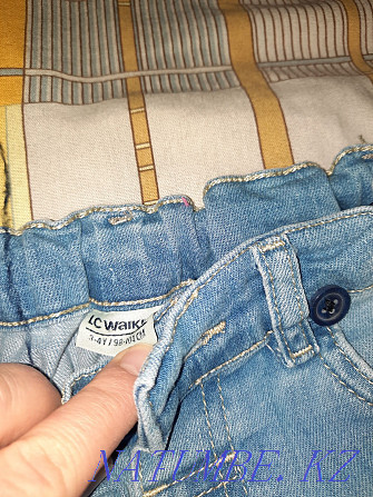 I will sell used jeans, for 2000tg, blue jeans with a label new price 3000tg Ekibastuz - photo 3