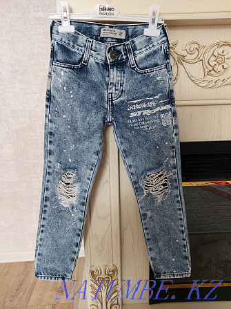 Jeans for a boy 128r. Kostanay - photo 1