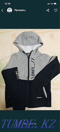 Tracksuit for a boy with fleece in good condition Karagandy - photo 1