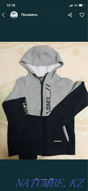 Спортивный костюм на мальчика с начесом в хорошем состоянии Караганда - изображение 1