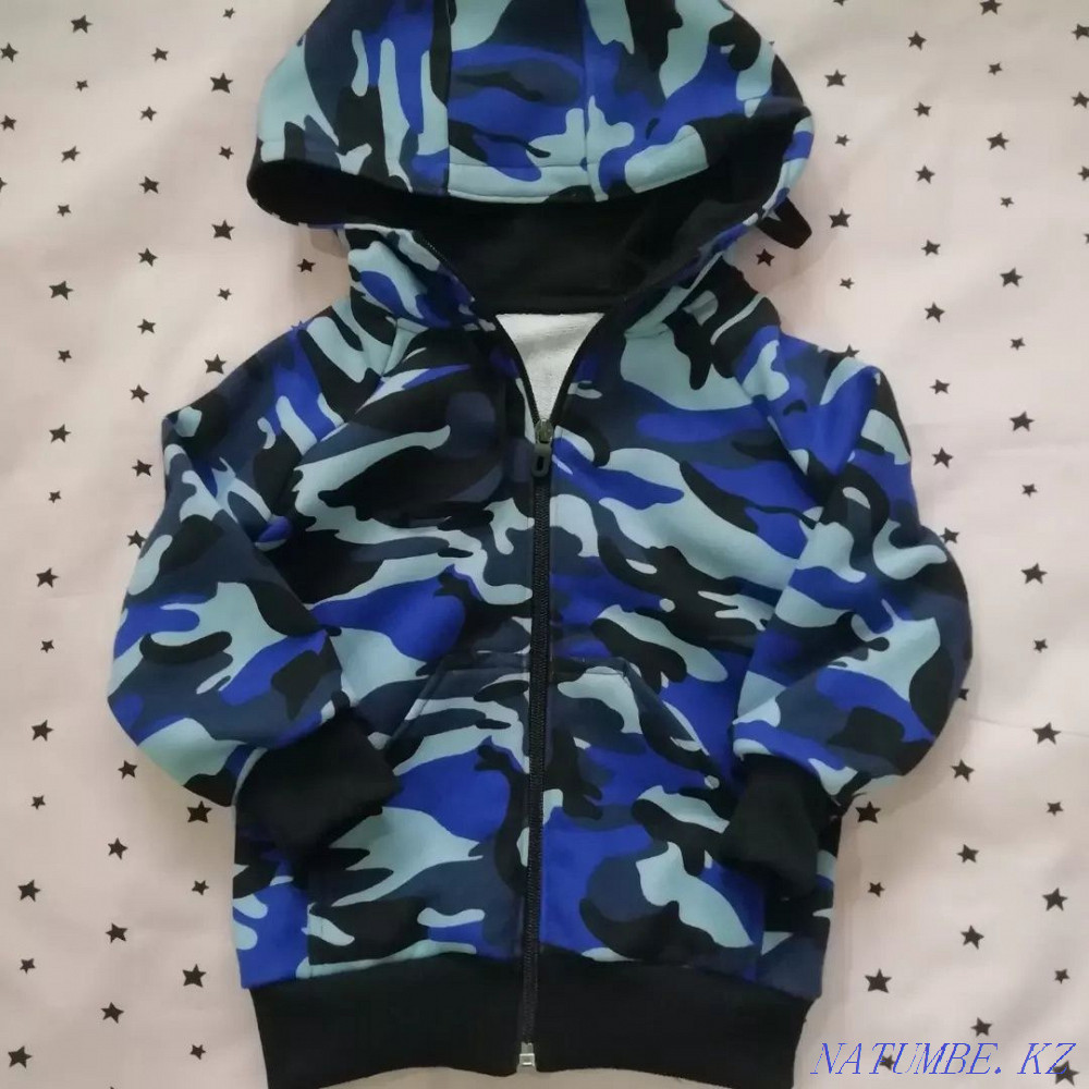 Балаларға арналған футболка, капюшон Акбулак - изображение 2