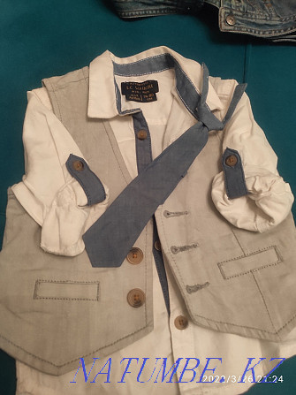 Shirt vest tie 3in1 for 1500tg Almaty - photo 4