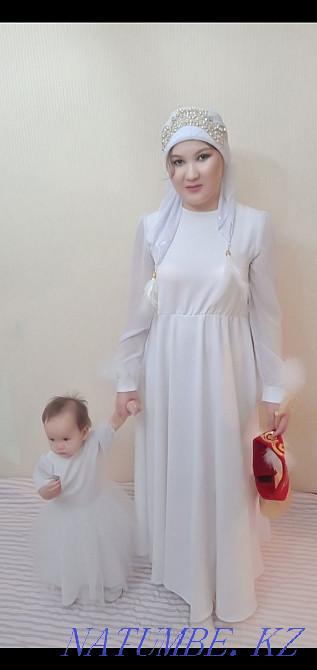 Tusau kesu set. Dress mom and daughter, kazhekey mom and daughter, son Aqtobe - photo 5