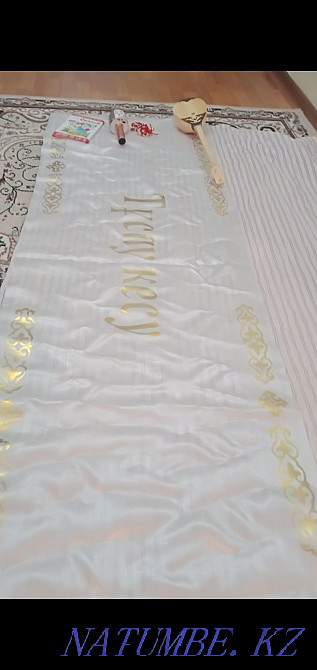 Tusau kesu set. Dress mom and daughter, kazhekey mom and daughter, son Aqtobe - photo 4