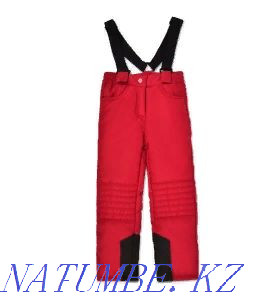 winter jumpsuit jacket cherry trousers girl size 98 Almaty - photo 1