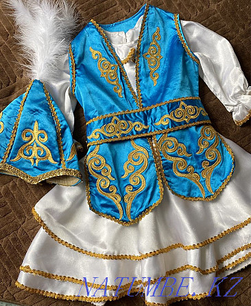 Национальное Платье для девочки тусау кесер или Наурыз Караганда - изображение 2