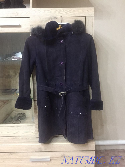 Продам дубленку детскую 9-10 лет натуральная Семей - изображение 1