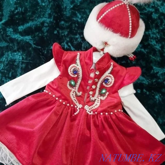 National costume for girls and boys. Tusau Kesu track Kostanay - photo 7