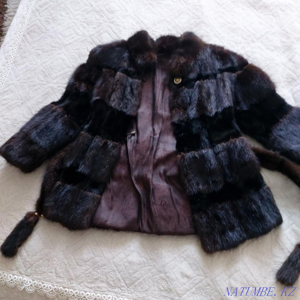 Продам детскую б/у норковую шубку Кокшетау - изображение 1
