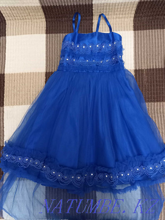 Festive dress for a girl 5.6 years + gift Almaty - photo 1