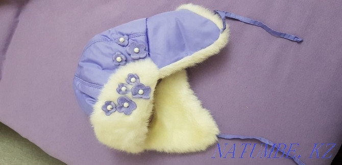 I will sell a winter hat for a girl in size 50. Aqtobe - photo 3