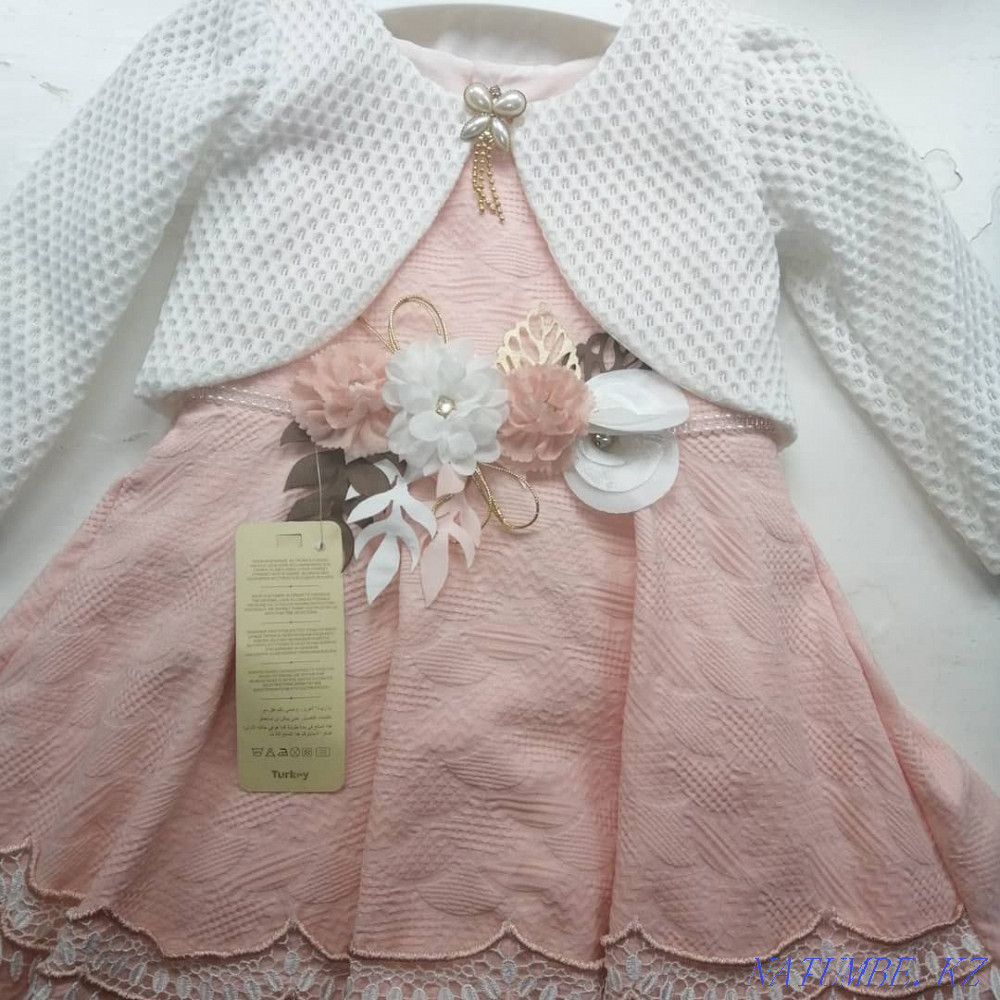 Dress for a girl with a cape. Taldykorgan - photo 5