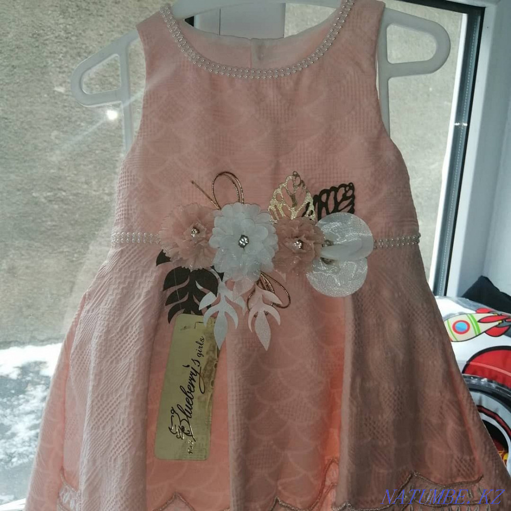 Dress for a girl with a cape. Taldykorgan - photo 6