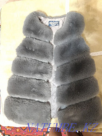 Fur vest for children Karagandy - photo 2