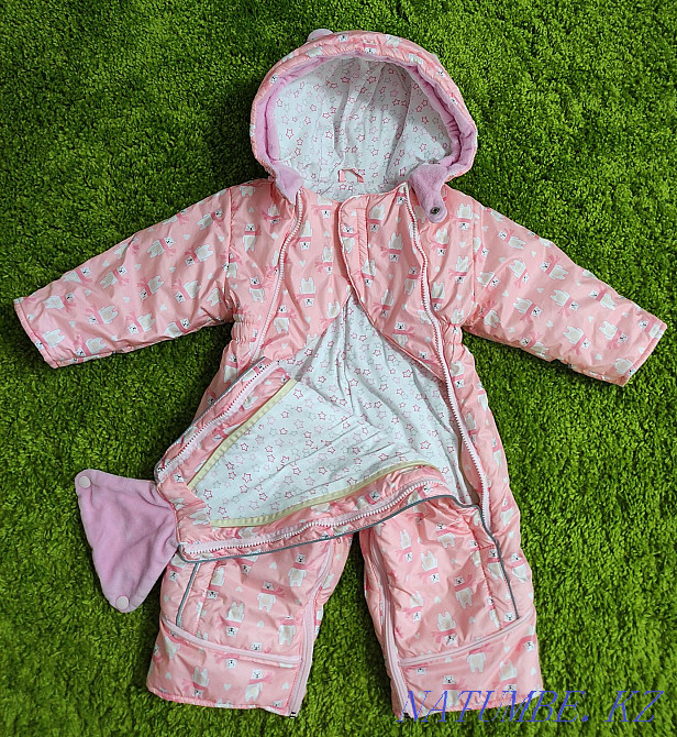 0 жастан 1 жасқа дейінгі қызға комбинезон сатамын трансформатор қыс-күз  Ақтөбе  - изображение 3