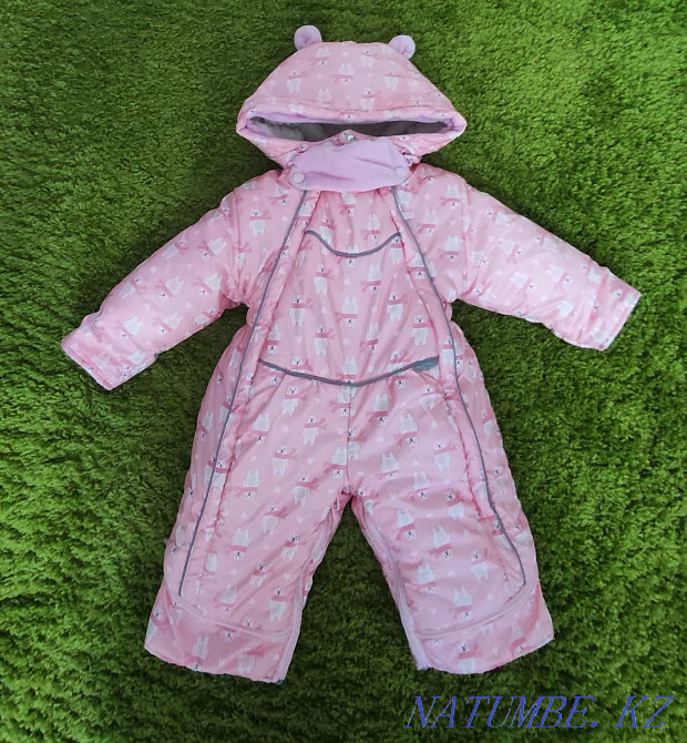 0 жастан 1 жасқа дейінгі қызға комбинезон сатамын трансформатор қыс-күз  Ақтөбе  - изображение 2