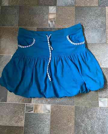 Комплект из юбки и топа голубого цвета Актобе