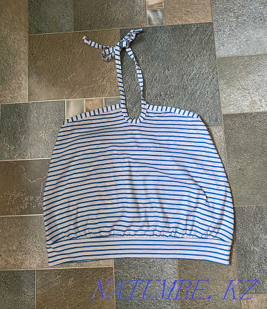 Комплект из юбки и топа голубого цвета Актобе - изображение 3