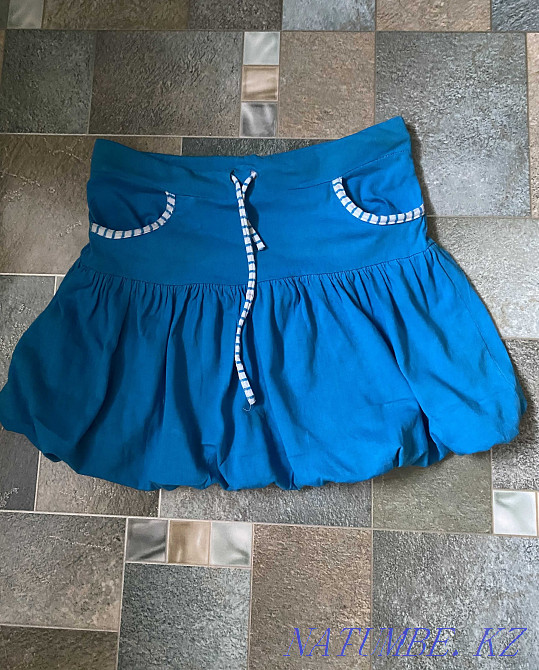 Көк юбка және үстіңгі жиынтық  Ақтөбе  - изображение 2
