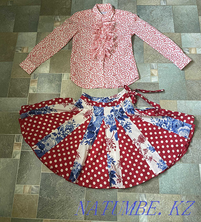 Luxury Blouse and Skirt Set English Brand Aqtobe - photo 1
