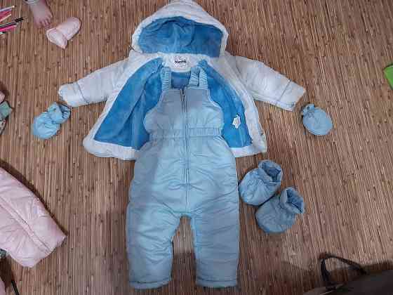 Зимний детский костюм комбинезон, куртка Талгар