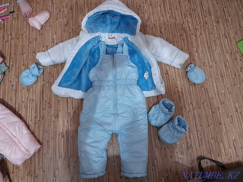 Winter children's suit overalls, jacket Urochishche Talgarbaytuma - photo 1