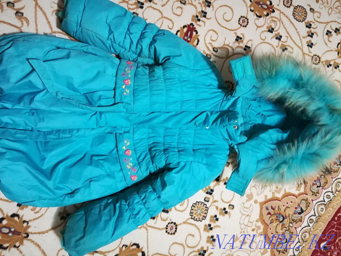 I will sell a used winter children's jacket for the girl. Height 104. Aqtobe - photo 2