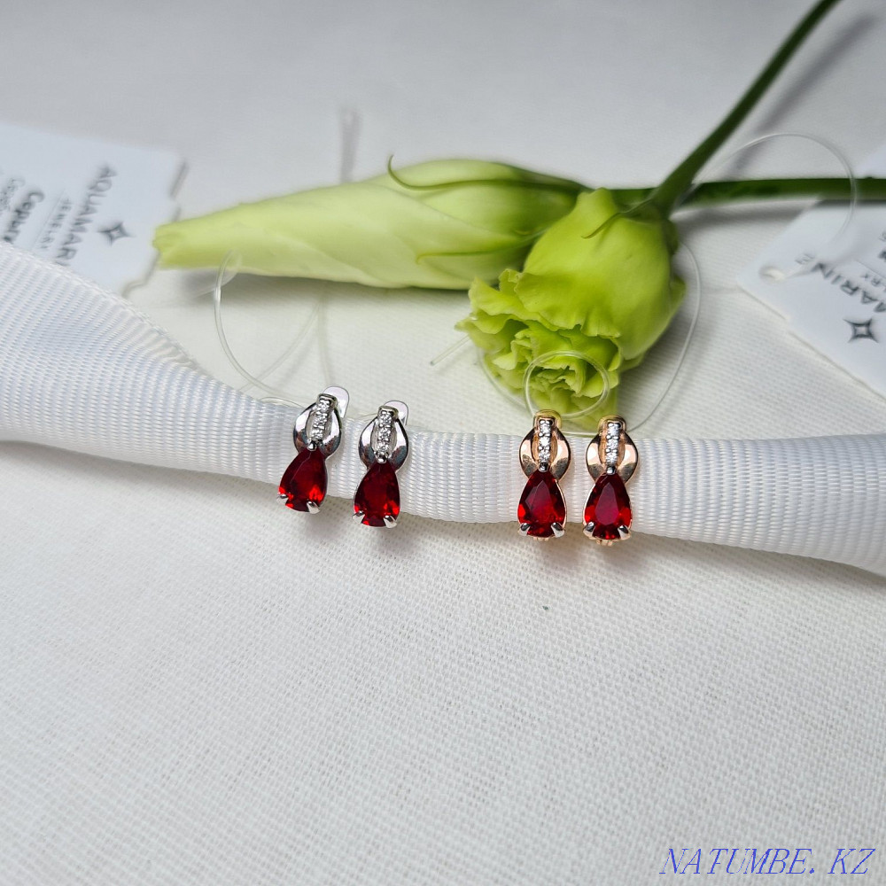 Детские серьги серебряные Уральск - изображение 1