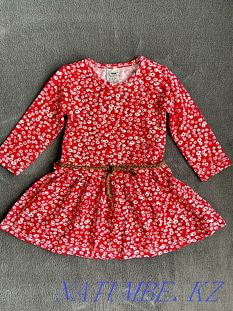 Dress for girls with long sleeves for 1-2 years old Astana - photo 1