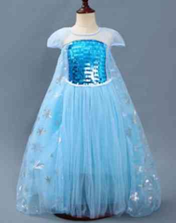 Новое! Платье Эльзы нежное, воздушное от 3 до 7 лет Almaty