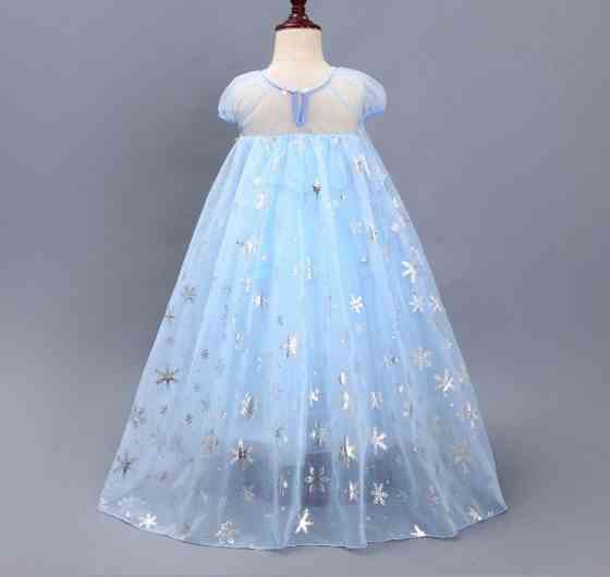 Новое! Платье Эльзы нежное, воздушное от 3 до 7 лет Алматы