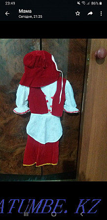 New Year's costume for a girl little red riding hood Astana - photo 2