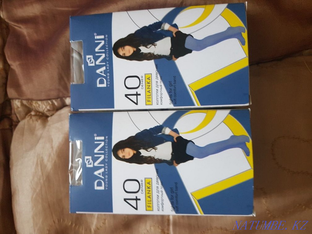 Колготки белые для девочек Петропавловск - изображение 2