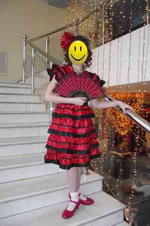 Платье для девочки "Кармен" комплект  кенді